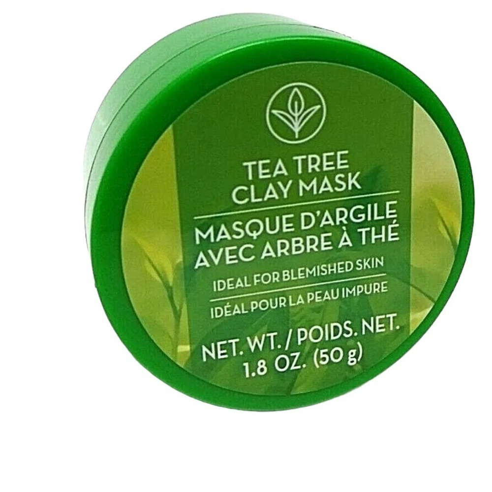 Tee Tree Clay Mask 3 Pck Enriched Skincare Routine Deeply Clearing Skin